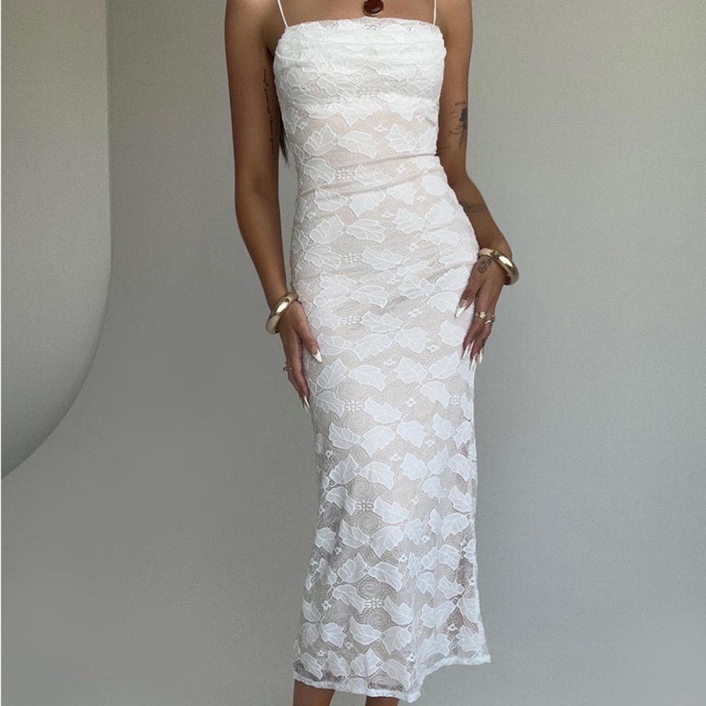 NWT Princess Polly Lace Overlay Dress